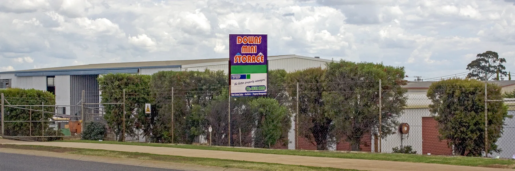 DMS Self Storage units on McDougall Street, Toowoomba